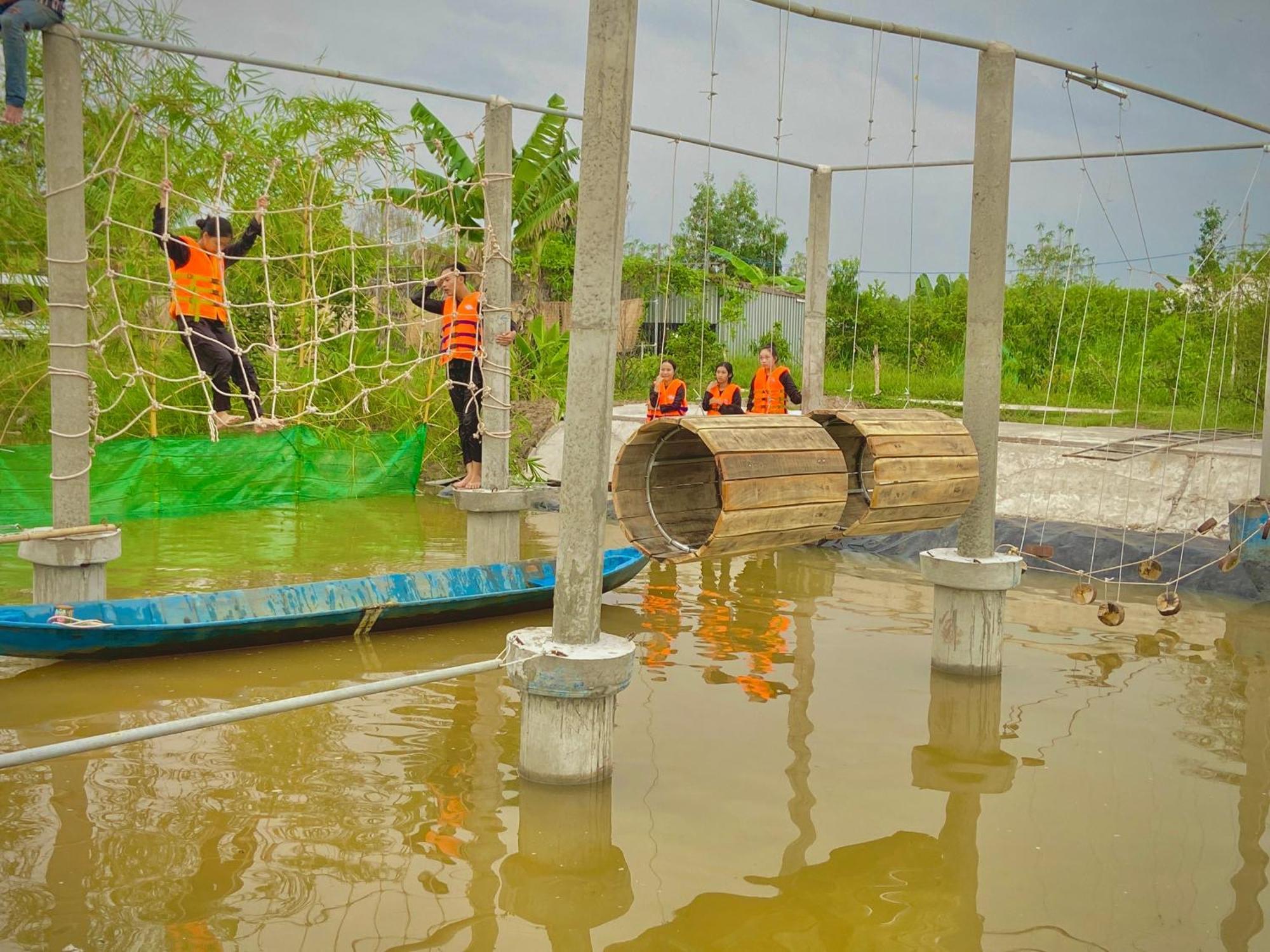 Bungalow - Farmstay Hoa Rung U Minh Cà Mau 外观 照片