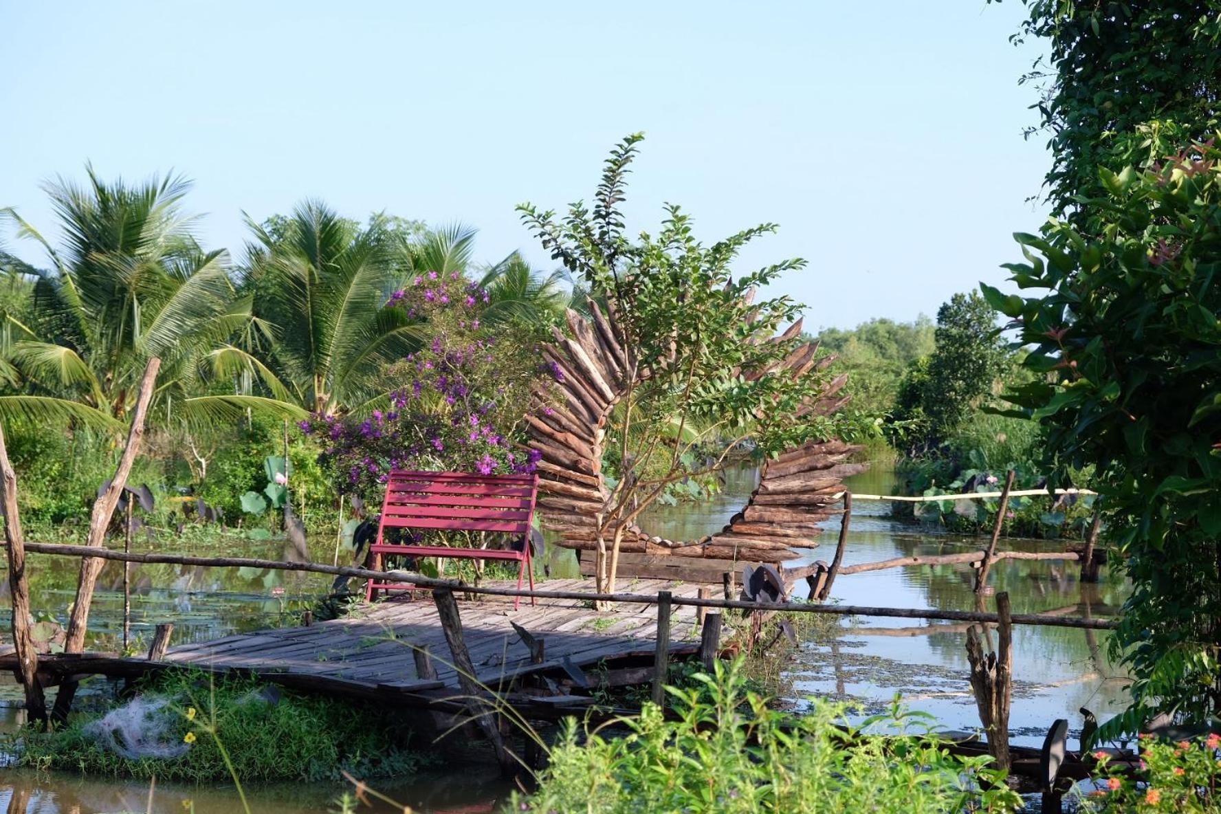 Bungalow - Farmstay Hoa Rung U Minh Cà Mau 外观 照片